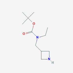 tert-butyl N-[(azetidin-3-yl)methyl]-N-ethylcarbamate