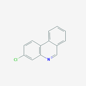 molecular formula C13H8ClN B12273036 3-Chlorophenanthridine 