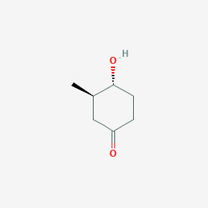 (3R,4R)-4-hydroxy-3-methylcyclohexan-1-one