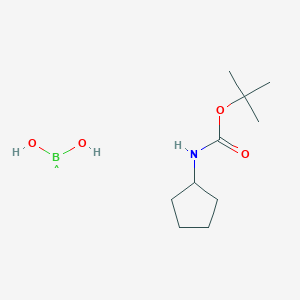 3-Tert-butoxycarbonylamino cyclopentane boronic acid