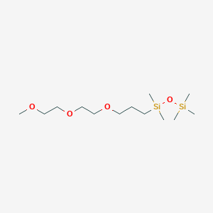 2,2,4,4-Tetramethyl-3,8,11,14-tetraoxa-2,4-disilapentadecane