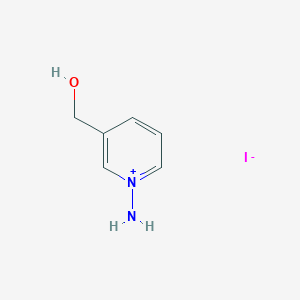 1-Amino-3-(hydroxymethyl)pyridin-1-ium iodide