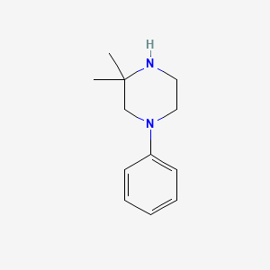 Piperazine, 3,3-dimethyl-1-phenyl-(9CI)