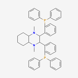 (2S,3S,4aR,8aR)-2,3-bis[2-(diphenylphosphanyl)phenyl]-1,4-dimethyl-decahydroquinoxaline