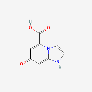 7-Hydroxyimidazo[1,2-a]pyridine-5-carboxylic acid