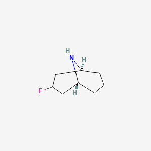 Endo-3-fluoro-9-azabicyclo[3.3.1]nonane