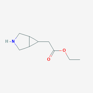 Ethyl 2-(3-azabicyclo[3.1.0]hexan-6-yl)acetate