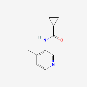 N-(4-methylpyridin-3-yl)cyclopropanecarboxamide