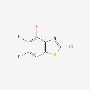 2-Chloro-4,5,6-trifluorobenzo[d]thiazole