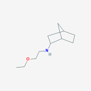 molecular formula C11H21NO B12273564 N-(2-ethoxyethyl)bicyclo[2.2.1]heptan-2-amine 