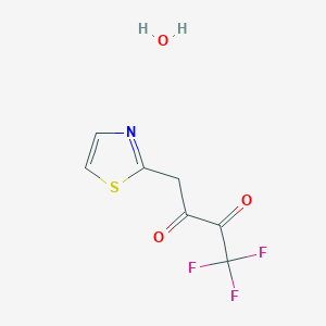 Trifluorothiazolylbutanedione hydrate