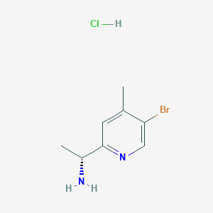 (R)-1-(5-bromo-4-methylpyridin-2-yl)ethanamine hydrochloride