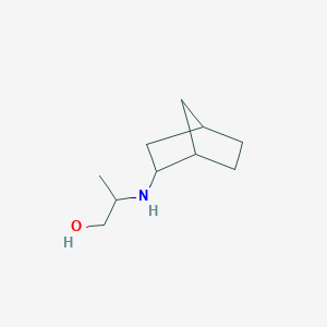 2-({Bicyclo[2.2.1]heptan-2-yl}amino)propan-1-ol