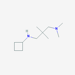 N-[3-(dimethylamino)-2,2-dimethylpropyl]cyclobutanamine