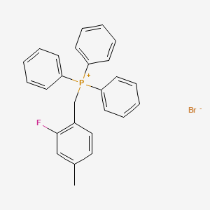 molecular formula C26H23BrFP B12273769 (2-Fluoro-4-methylbenzyl)triphenylphosphonium bromide 