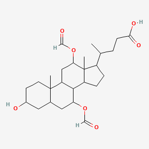 (3alpha,5beta,7alpha,12alpha)-7,12-Bis(formyloxy)-3-hydroxycholan-24-oic acid