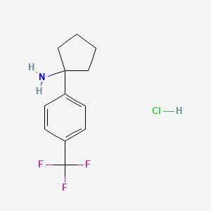 1-(4-Trifluoromethylphenyl)cyclopentanamine HCl