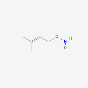 molecular formula C5H11NO B12273853 O-(3-Methyl-but-2-enyl)-hydroxylamine 