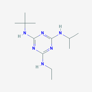 N2-tert-butyl-N6-ethyl-N4-propan-2-yl-1,3,5-triazine-2,4,6-triamine