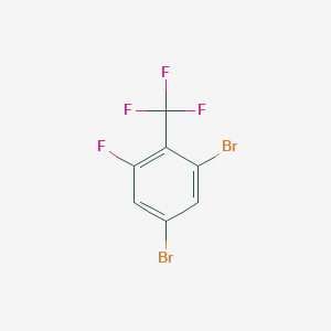 1,5-Dibromo-3-fluoro-2-(trifluoromethyl)benzene