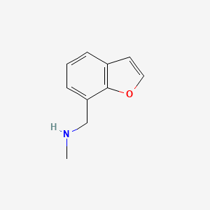 1-(Benzofuran-7-yl)-N-methylmethanamine