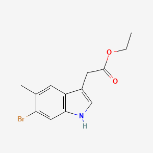 Ethyl 6-Bromo-5-methylindole-3-acetate