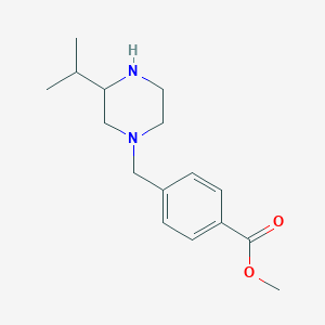 (S)-methyl4-((3-isopropylpiperazin-1-yl)methyl)benzoate