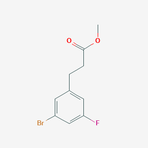 3-(3-Bromo-5-fluoro-phenyl)-propionic acid methyl ester