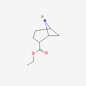 rel-(1R,2S,5R)-6-Aza-bicyclo[3.1.1]heptane-2-carboxylic acid ethyl ester