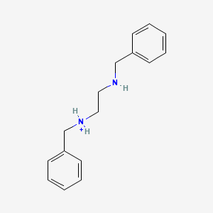 molecular formula C16H21N2+ B1227425 Benzathine(1+) 
