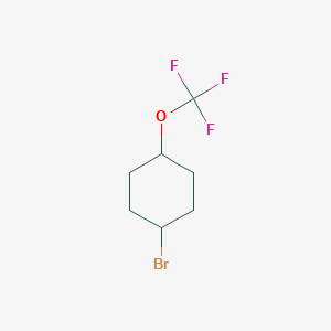 1-Bromo-4-(trifluoromethoxy)cyclohexane