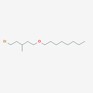 1-(5-Bromo-3-methylpentyloxy)octane