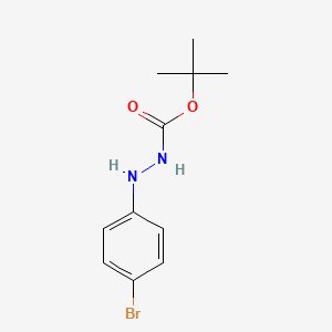 Tert-butyl 2-(4-bromophenyl)hydrazinecarboxylate