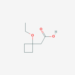 2-(1-Ethoxycyclobutyl)acetic acid