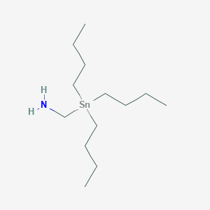 molecular formula C13H31NSn B12274376 Tributylstannylmethanamine 