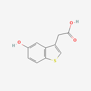 2-(5-hydroxy-1-benzothiophen-3-yl)acetic acid