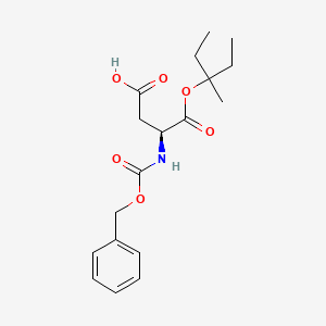 molecular formula C18H25NO6 B12274537 Z-Asp-OMPe 