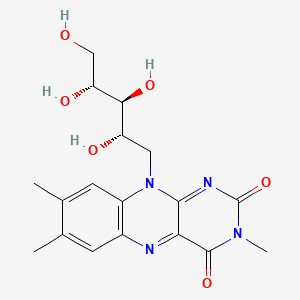 molecular formula C18H22N4O6 B1227455 3-Methylriboflavin CAS No. 28721-76-8