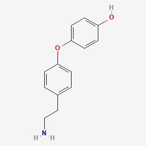 molecular formula C14H15NO2 B1227456 Thyronamine CAS No. 500-78-7