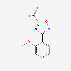 3-(2-Methoxyphenyl)-1,2,4-oxadiazole-5-carbaldehyde