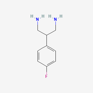 2-(4-Fluorophenyl)propane-1,3-diamine