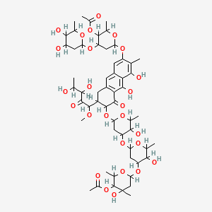 molecular formula C56H80O26 B1227459 Demethylchromomycin A3 CAS No. 86917-64-8