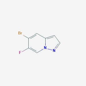 5-Bromo-6-fluoropyrazolo[1,5-a]pyridine