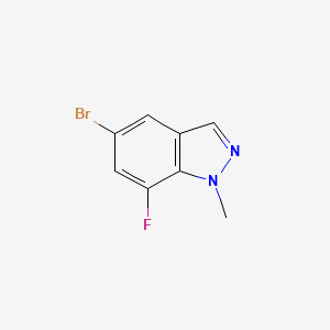 5-bromo-7-fluoro-1-methyl-1H-indazole