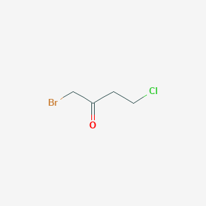 molecular formula C4H6BrClO B12274729 1-Bromo-4-chloro-butan-2-one 