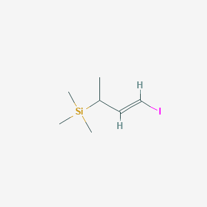 [(E)-4-iodobut-3-en-2-yl]-trimethylsilane