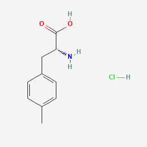 (2R)-2-amino-3-(4-methylphenyl)propanoic acid;hydrochloride