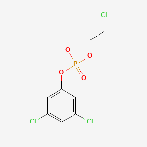 2-Chloroethyl 3,5-dichlorophenyl methyl phosphate