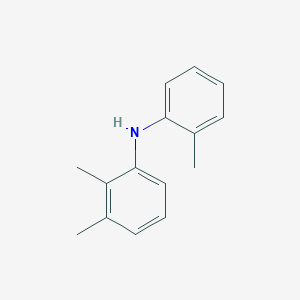 molecular formula C15H17N B12274904 2,3-Dimethyl-N-(o-tolyl)aniline 