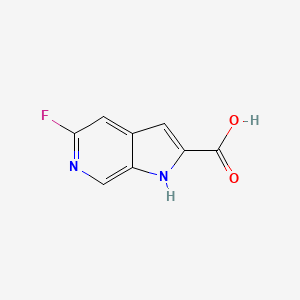 5-fluoro-1H-pyrrolo[2,3-c]pyridine-2-carboxylic acid